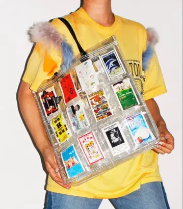 HEY!MrsROSE 토트백 클리어