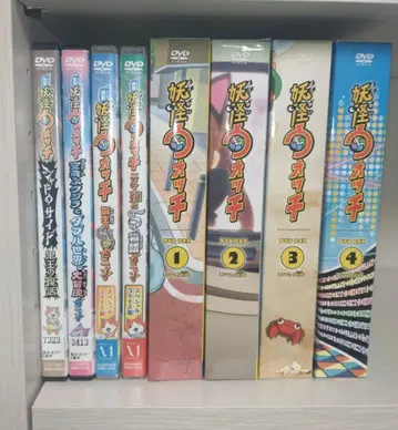 요괴워치 1~4 box 영화 렌탈