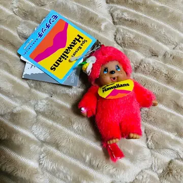 하와이안즈 몽치치 스트랩 봉제 인형