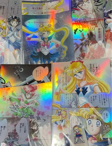 세일러문 카페 오로라 클리어 파일 내부 전사 마즈 비너스