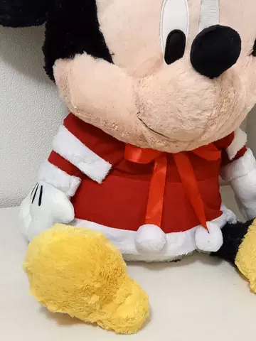 미키마우스 산타 의상 봉제 인형