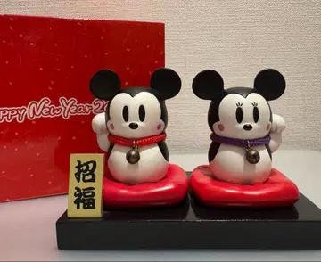 복을 부르는 미키 & 미니 피규어 마네키네코
