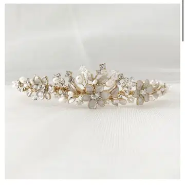 [ ANNAN WEDDING ] 귀걸이 목걸이 티아라 3종 세트