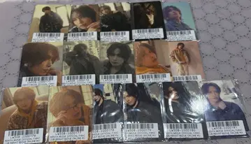 미즈에 켄타 온라인 복권 E상 트레이딩 카드 전 종류