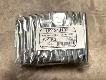 하이큐!! 스퀘어 캔뱃지 앉은 버전 판권 모든 종류 세븐넷 한정판