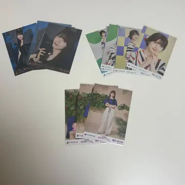 노기자카 츠츠이 아야메 브로마이드 3종 세트