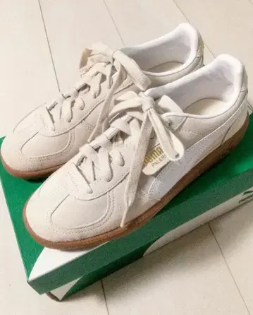 PUMA 팔레르모 베이지 24.5cm
