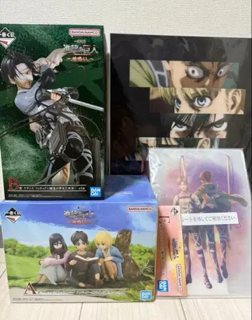 진격의 거인 제일복권 피규어 세트