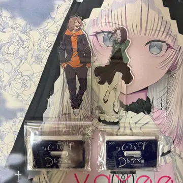 코토야마전 요괴소년 소녀 아크릴 스탠드 마히루 키쿠 세트