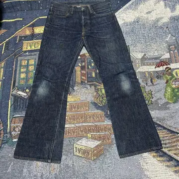 THE CRACKER No.7 부츠컷 데님 아메카지 플레어