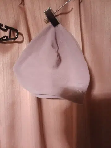 몽벨 연보라 니트 모자