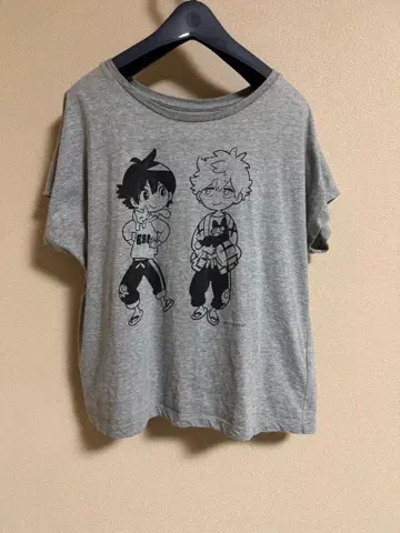 해변의 에트랑제 하시모토 슌 & 치바나 미오 T셔츠 M 사이즈