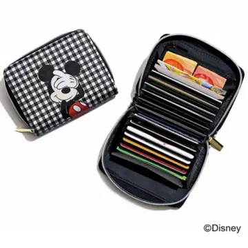 미키마우스 지퍼식 카드 케이스