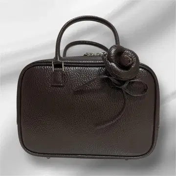 최종 가격 인하 Rene 핸드백 ALYA (XS) 코사지 브라운