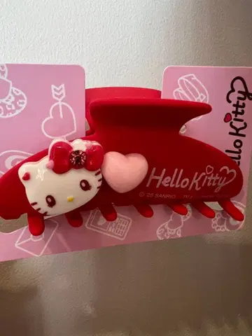 USJ 한정판 키티 헤어 클립 헬로키티