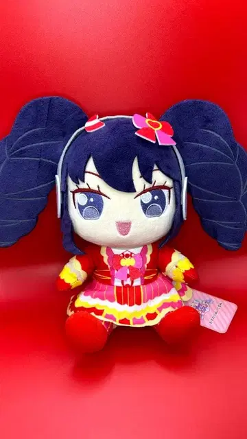 가아루루 프리티 올 프렌즈 앉아 봉제 인형 프리파라