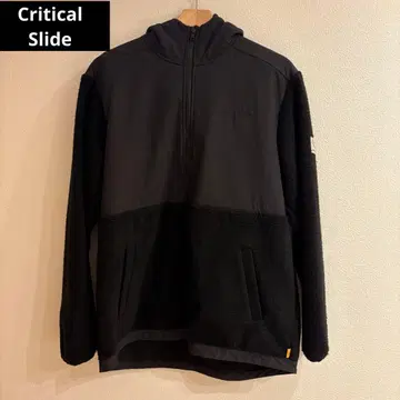 Critical Slide 플리스 자켓 블랙 보아 자켓 데날리