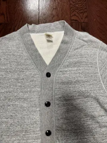 BARNS 맨투맨 가디건 2 그레이