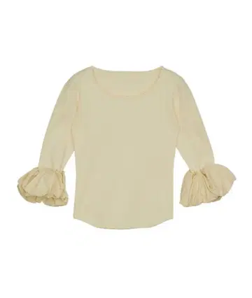 [ Ameri vintage ] PINCH SLEEVE KNIT TOP