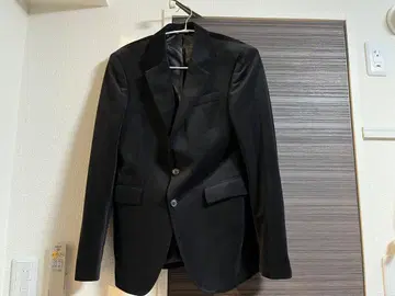 ZARA 블랙 벨벳 테일러드 자켓