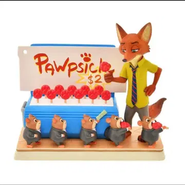 디즈니 주토피아 스토어 피규어 닉