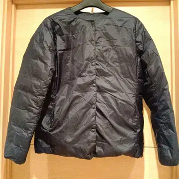 무인양품 MUJI 다운 노카라 자켓 포켓터블 L 사이즈