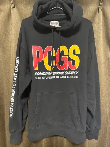 PORKCHOP GARAGE SUPPLY 포크찹 후드티 블랙 M