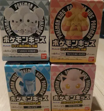 포켓몬 키즈 피규어 4체 세트