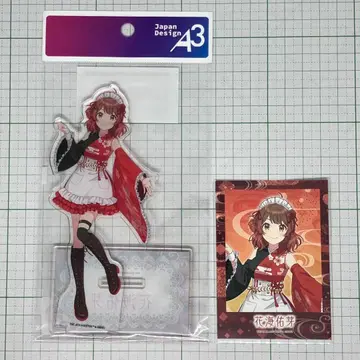 하나미 유메 아크릴 스탠드+미니 사진 일본 의류 메이드ver.