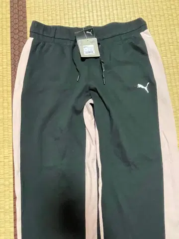 PUMA 조거 팬츠 블랙/핑크 WOMENS XL