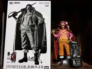 원피스 반프레 복권 B상 애니메이션 컬러 골드 D 로저 반권표 포함