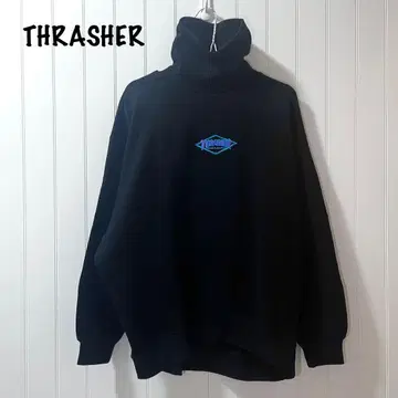 트레셔 새상품 터틀넥 하이넥 맨투맨 트레이닝복 긴팔