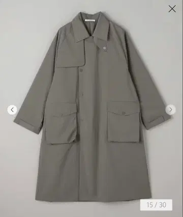 뷰티&유스 유나이티드 애로우즈 타프타 트렌치코트