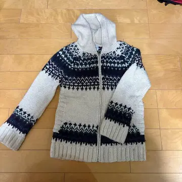 니트 울 가디건 트레이닝복