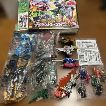 거의 미사용 기사룡전대 류소우저 용장합체 DX 키시류오 파키갈루