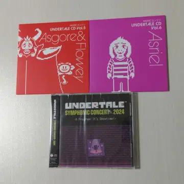 UNDERTALE 콘서트 CD 묶음 판매