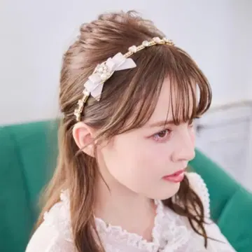 LIZLISA 에코 가죽 리본 머리띠