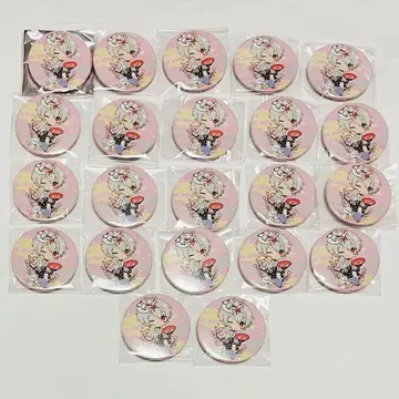 마후마후 캔뱃지 여우