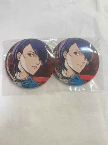 페르소나 5 페르콘 키타가와 유스케 캔뱃지 2개 세트 P5