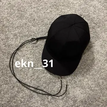 CA4LA x MANOF 링 참 캡 블랙