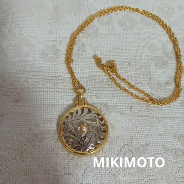 MIKIMOTO 펜던트 진주 부착