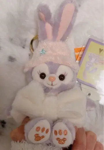 70 홍콩 디즈니 겨울 리본 스텔라 루 키체인