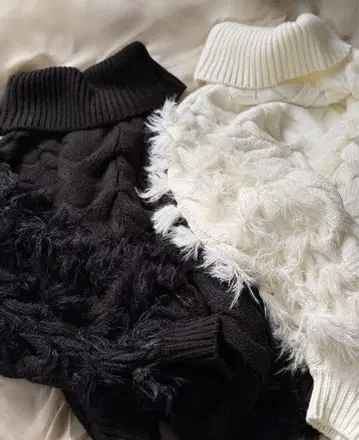 Turtle neck cable knit tops