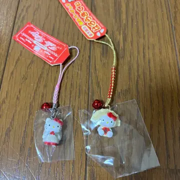 지역 한정 키티 도치기 한정판 요코하마 한정판 끈 장식 2개 세트