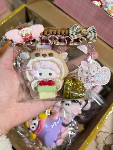 크리스마스 한정판 루돌프 피아노짱 스퀴즈