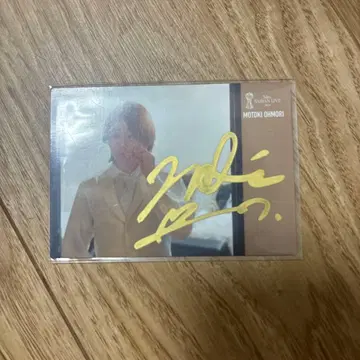 Mrs. GREEN APPLE 오모리 모토키 친필 사인 포토 카드