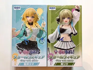 Vspo! GIGO 한정판 스케일 피규어 아이자와 에마 하네 리사