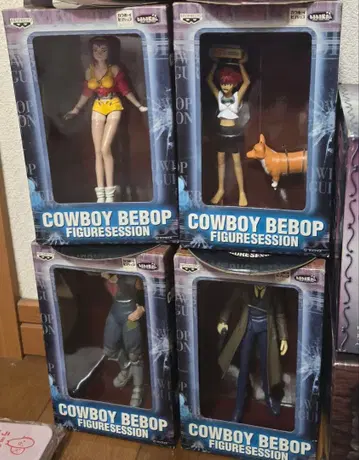 카우보이 비밥 피규어 5체 세트 박스 난 프라이스