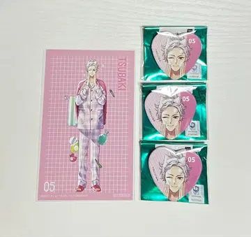 BROTHERS CONFLICT 스이파라 츠바키 하트 캔뱃지 브라콘