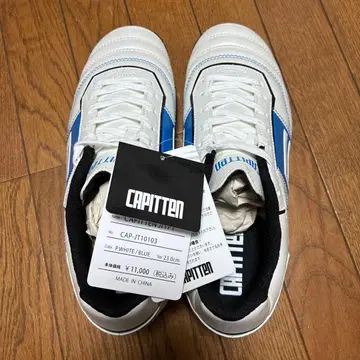 CAPITTEN 축구화 23.0cm 화이트/블루